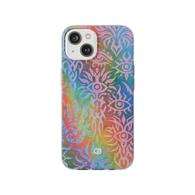 Chromatic Mystic Sigil · Lite Phone Case for iPhone ·  Blue
