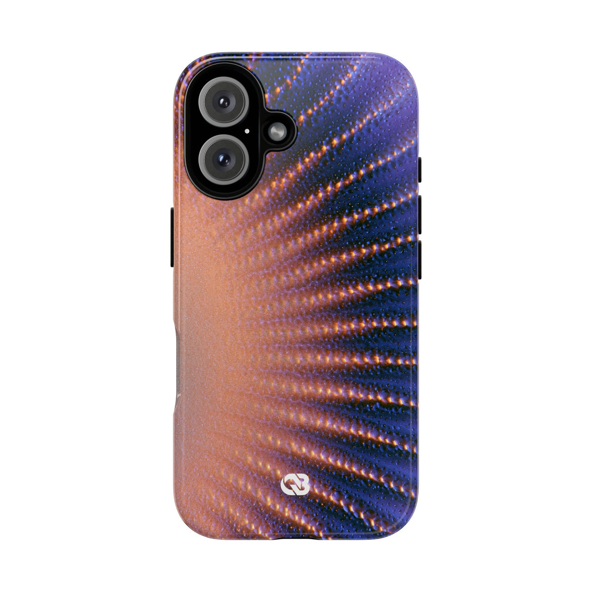 Luminous Aura Burst · Tough Phone Case for iPhone · Blue