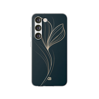 Teal Lite Phone Case for Samsung - Sandstone Silk Flora