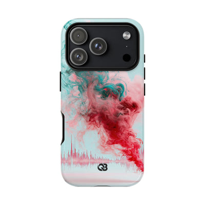 Sonic Bloom · Tough Phone Case for iPhone · Red
