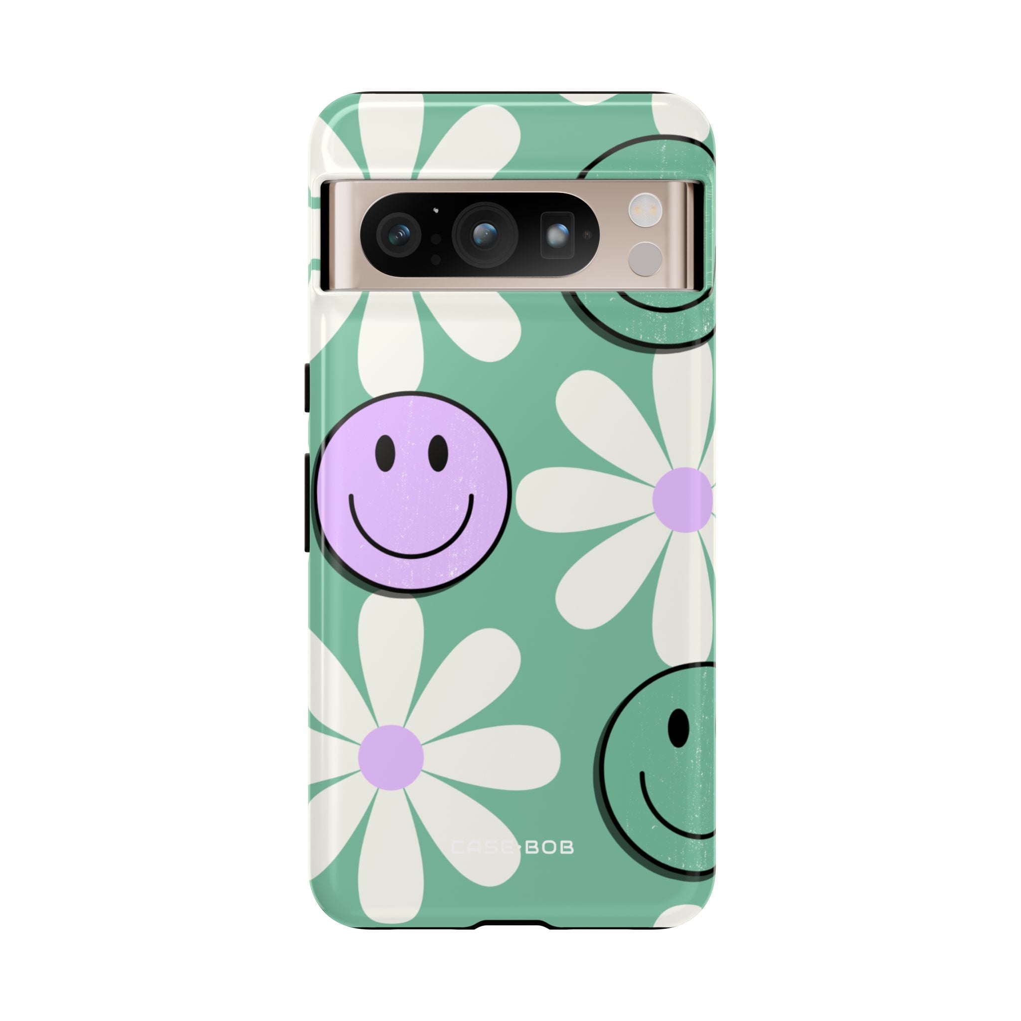 Smiley Daisy Glow Google Pixel 8 Pro Case - Tough