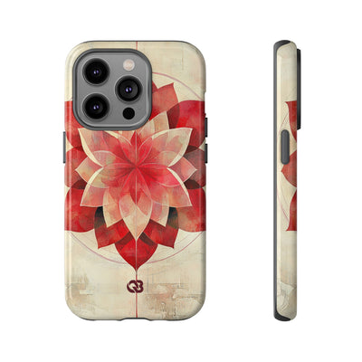 Crimson Petal Peak · Tough Phone Case for iPhone