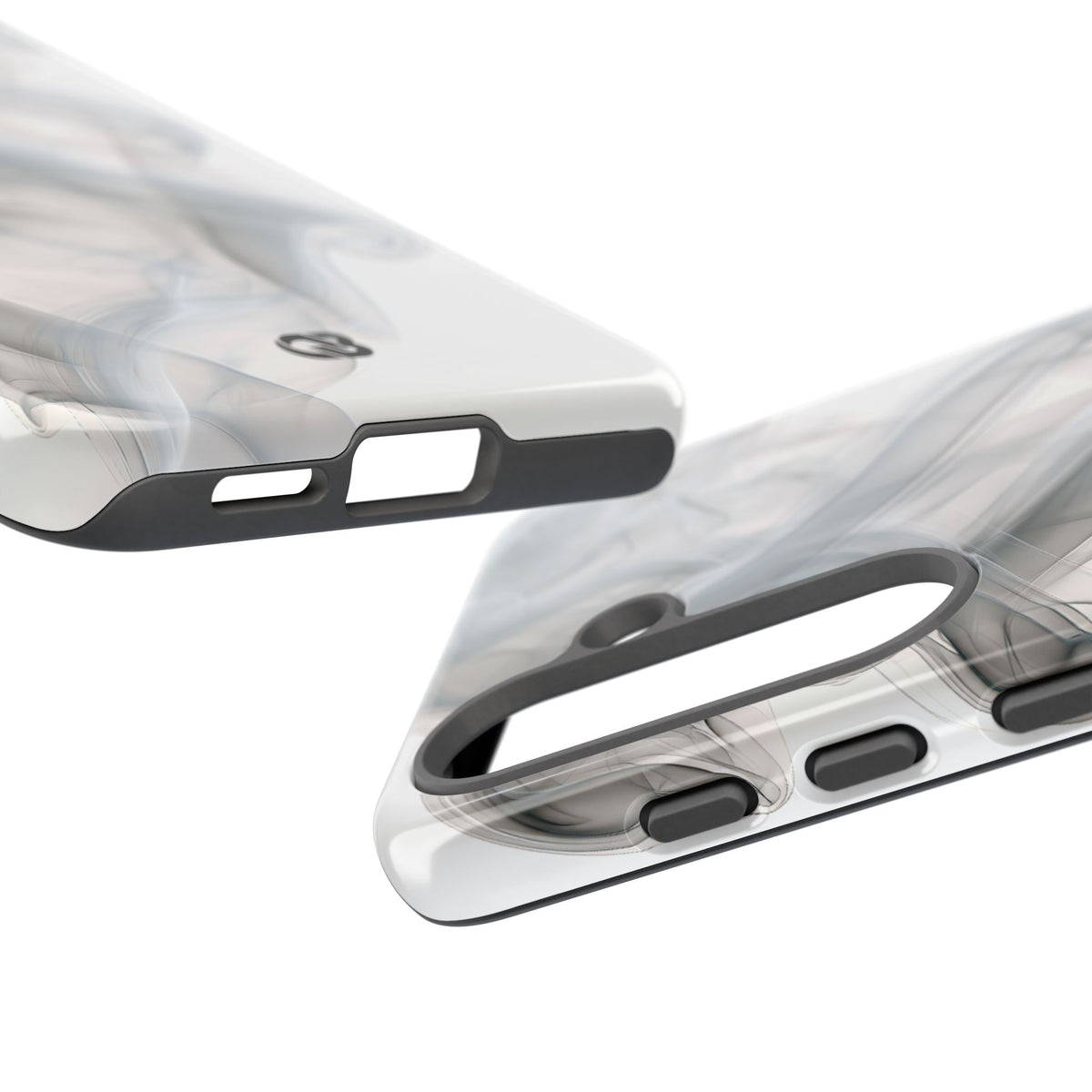 Vapor Noir · Tough Phone Case for Samsung · White