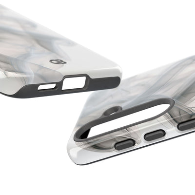Vapor Noir · Tough Phone Case for Samsung · White