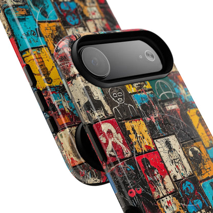 Figured Grid iPhone 17 Air Case - Tough+ - CASE•BOB