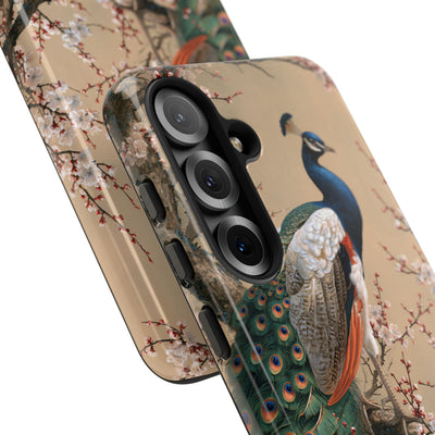 Imperial Peacock Blossom · Tough Phone Case for Samsung · Beige