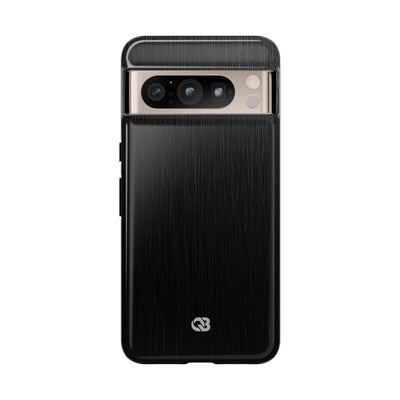 Obsidian Brushed Steel · Tough Phone Case for Pixel ·  Black