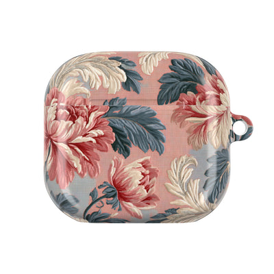 Blush Peony Jacquard · Hard Case for AirPods & AirPods Pro · Pink