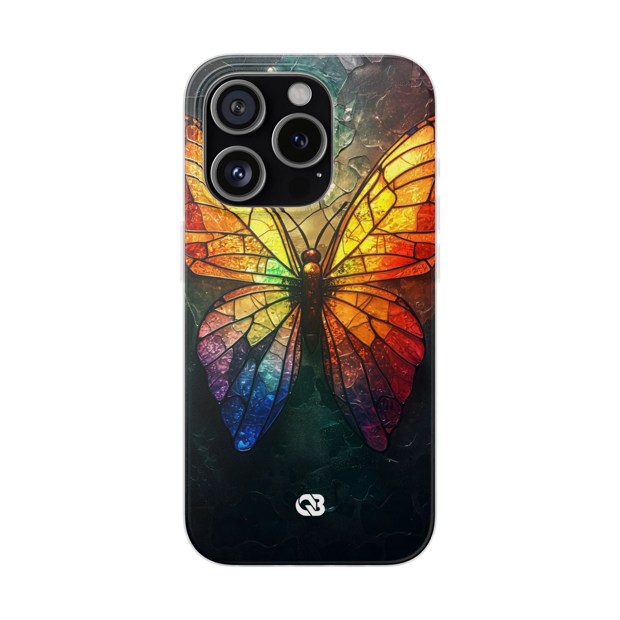 Shattered Prism Butterfly · Soft Phone Case for iPhone