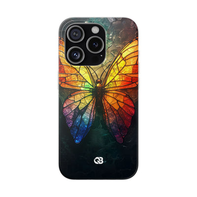 Shattered Prism Butterfly · Soft Phone Case for iPhone