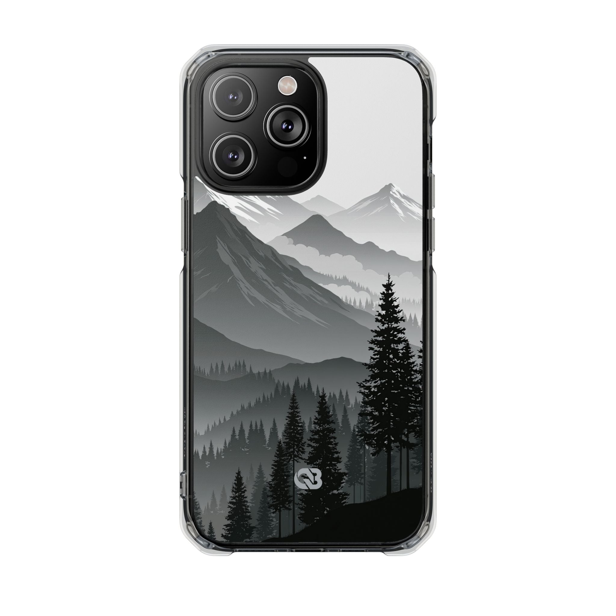 Grey Impact MagSafe Phone Case for iPhone - Granite Ridge Mist
