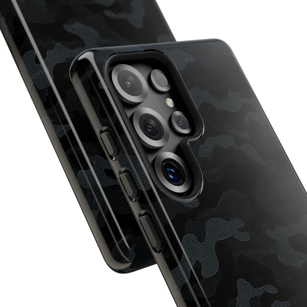 Blackout Urban Camo · Tough Phone Case for Samsung · Black