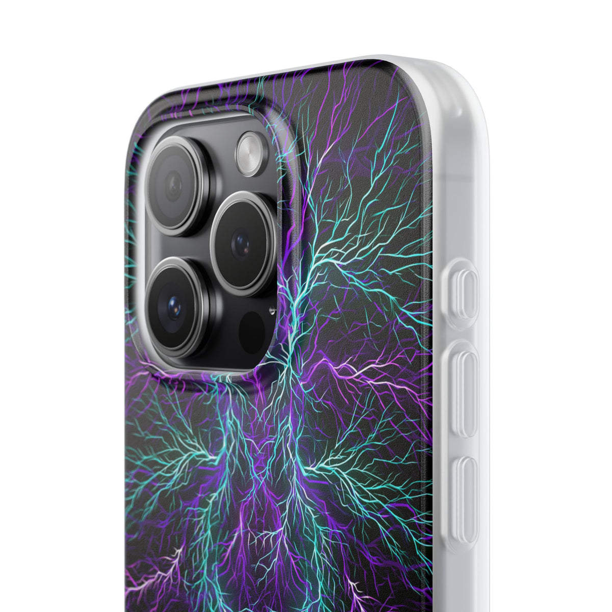 Electric Plasma Arbor · Lite Phone Case for iPhone ·  Purple