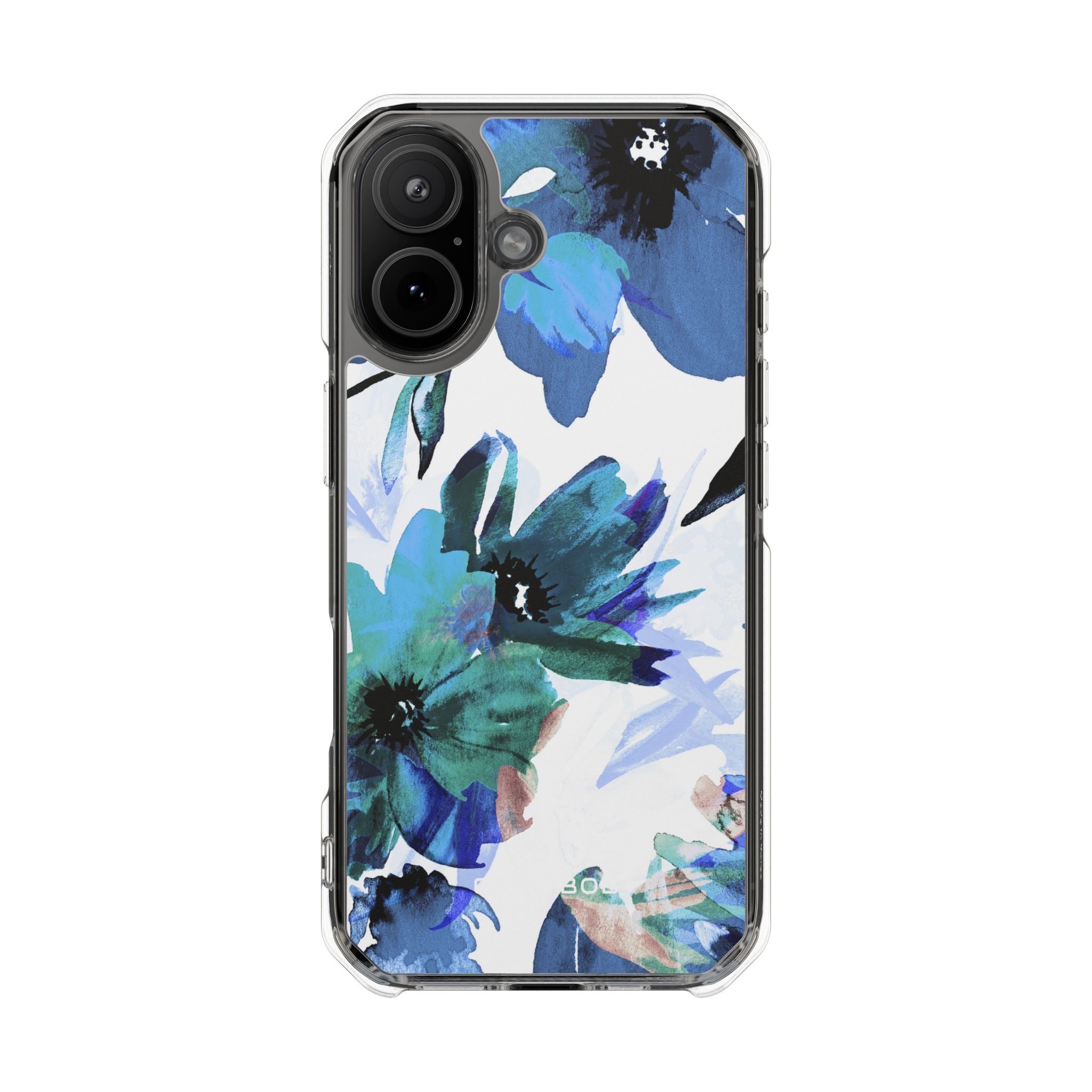 Blue Blossom iPhone 17 Case - Impact