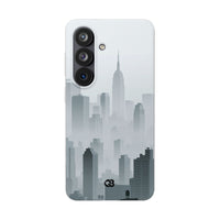 Grey Lite Phone Case for Samsung - Steel Mist Skyline