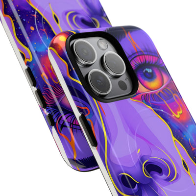 Violet Cosmic Gaze · Tough+ Custodia per iPhone · Magsafe