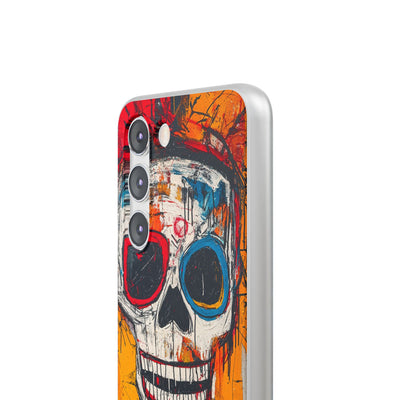 Vivid Graffiti Skull · Soft Coque de téléphone pour Samsung