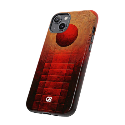 Crimson Solar Halo · Custodia Tough per iPhone