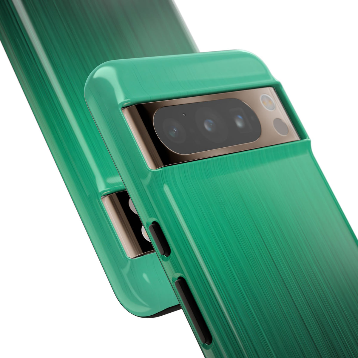 Emerald Cascade · Tough Phone Case for Pixel ·  Green