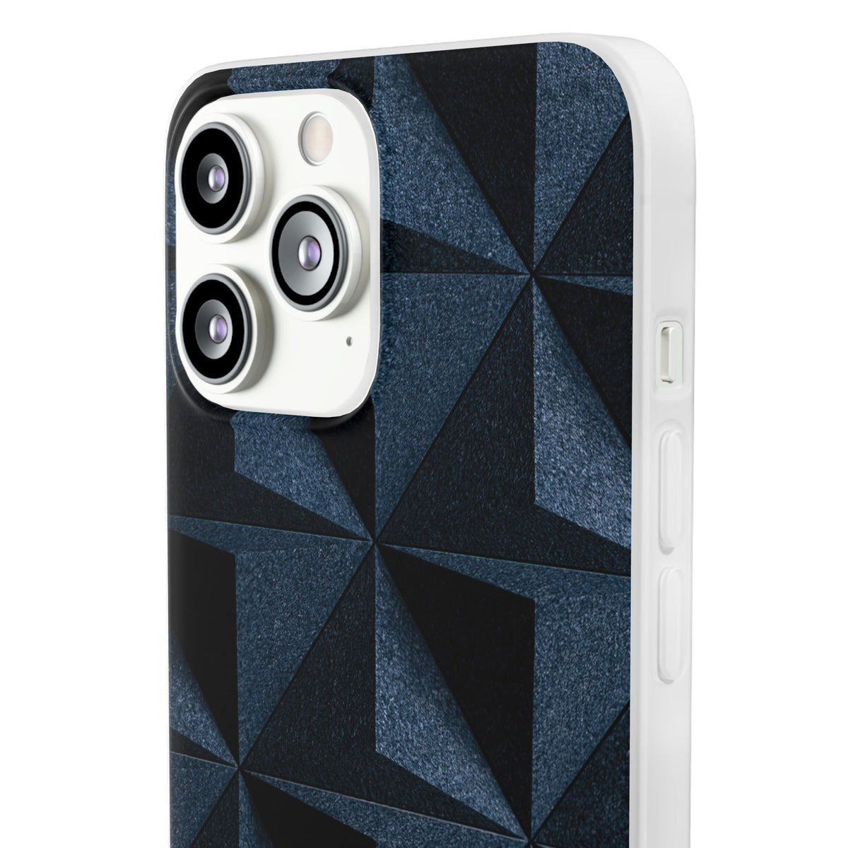 Faceted Slate · Lite Phone Case for iPhone ·  Blue