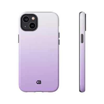 Purple Tough Phone Case for iPhone - Frosted Lavender Fade