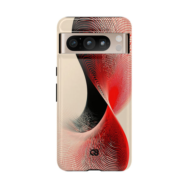 Kinetic Orbit · Tough Phone Case for Pixel ·  Red