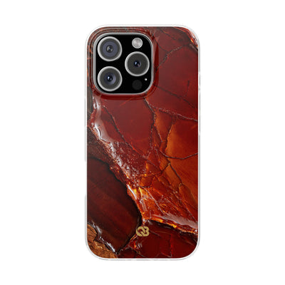 Amber Embrace · Lite Phone Case for iPhone ·  Brown