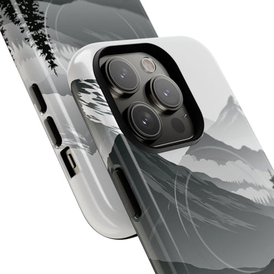 Grey Tough 2.0 Magsafe Phone Case for iPhone - Granite Ridge Mist