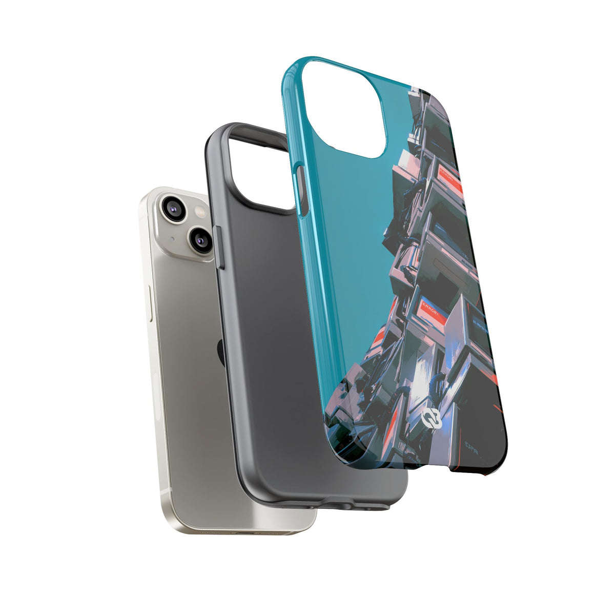 System Error Spire · Tough Phone Case for iPhone · Teal