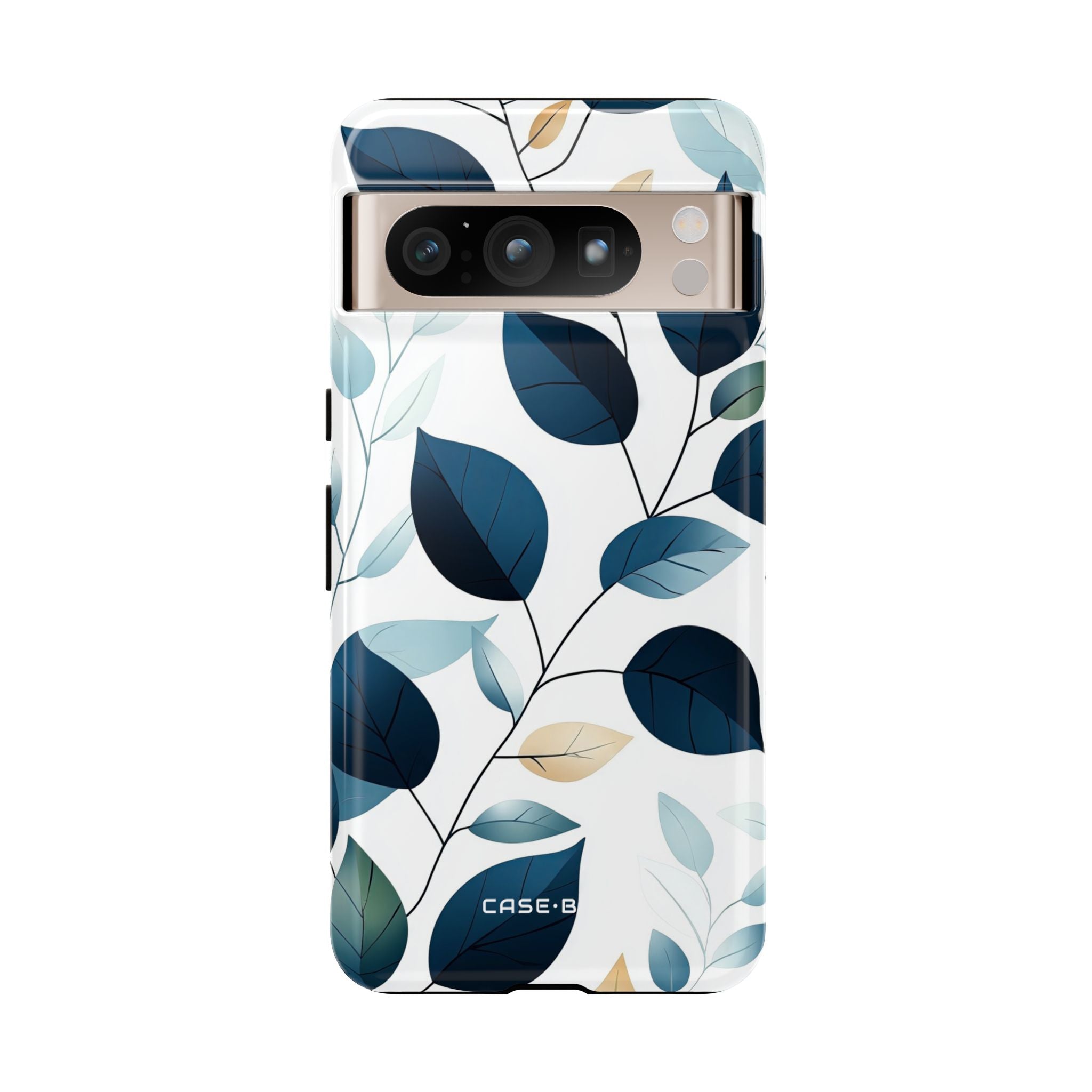 Navy Blattadern Google Pixel 8 Pro Case - Tough