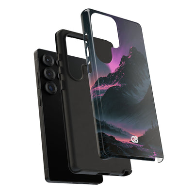 Arctic Aurora Summit · Tough Phone Case for Samsung · Black