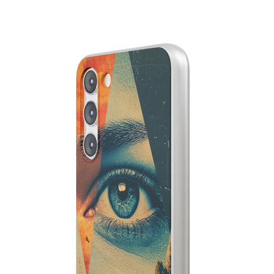 Fragmented Peak Gaze · Coque de téléphone Soft pour Samsung