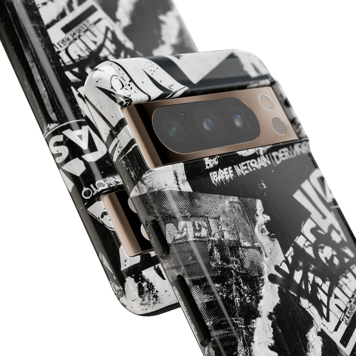 Underground Punk Collage · Tough Phone Case for Pixel ·  Black