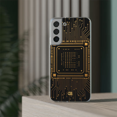 Gold Lite Phone Case for Samsung - Cyber Gold Processor