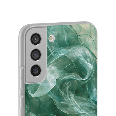 Translucent Aqua Flow · Lite Phone Case for Samsung · Teal
