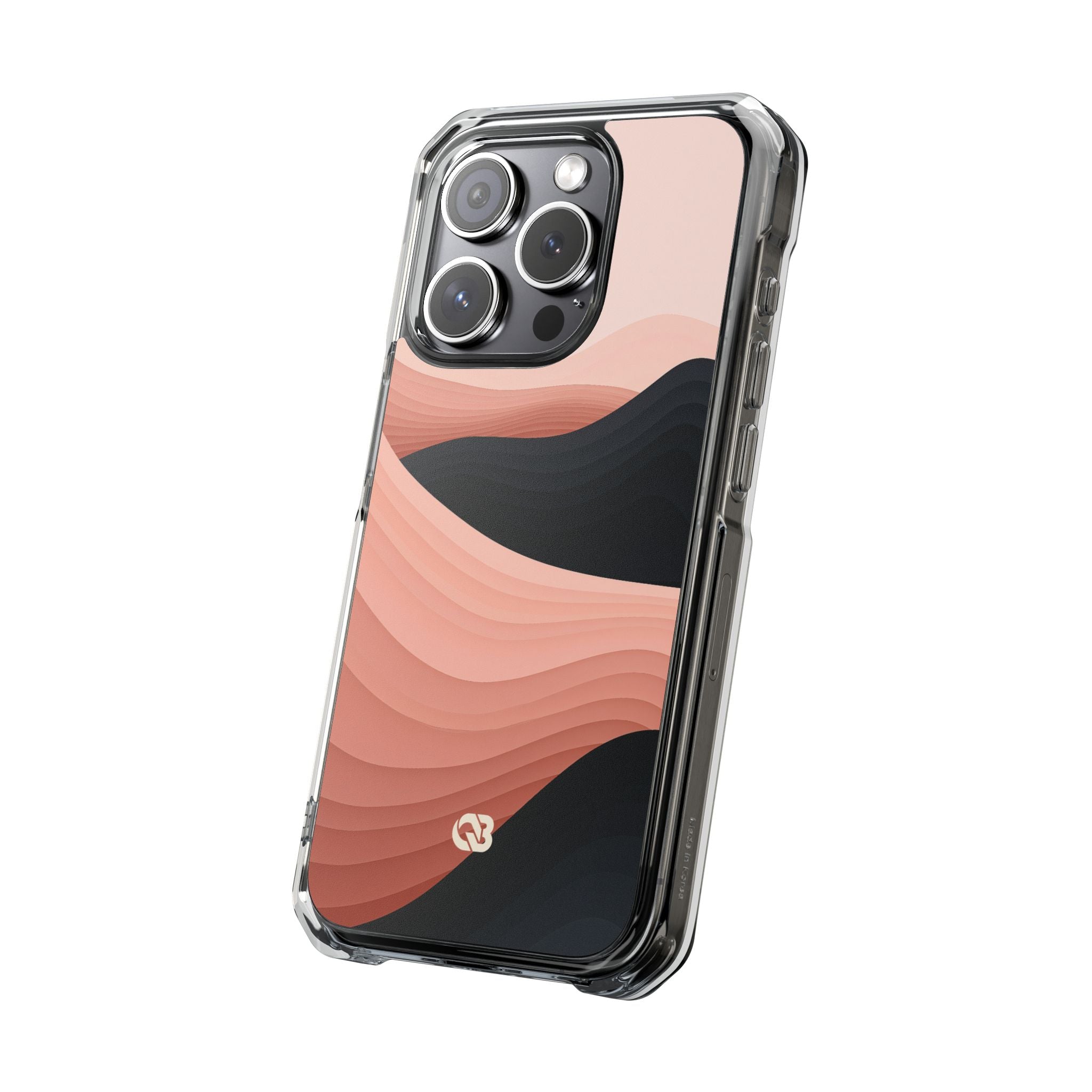 Pink Impact MagSafe Phone Case for iPhone - Dune Shadow Layers