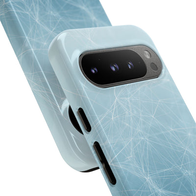 Teal Tough Phone Case for Google Pixel - Arctic Digital Nexus