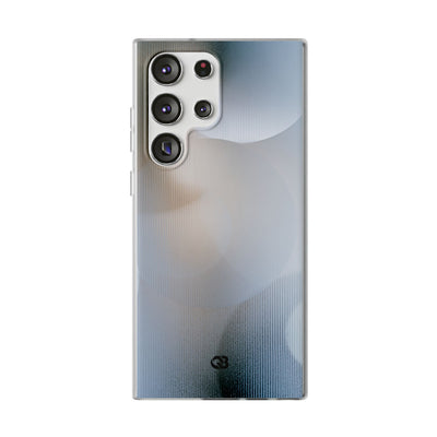 White Lite Phone Case for Samsung - Frosted Ribbed Sphere