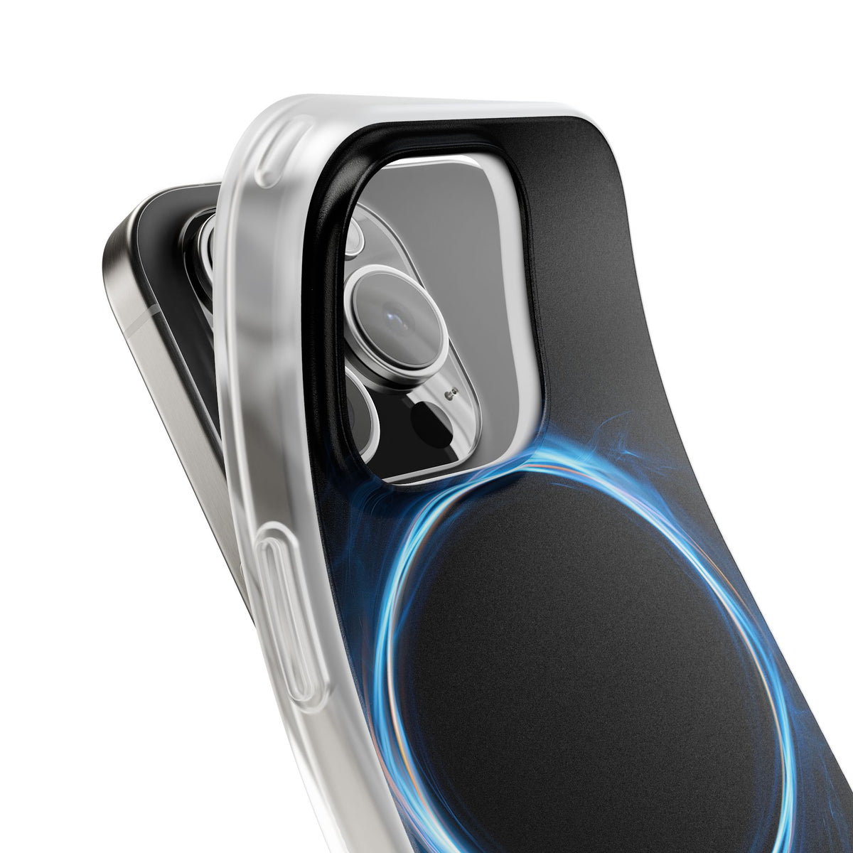 Luminous Corona · Lite Phone Case for iPhone ·  Blue