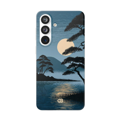 Blue Lite Phone Case for Samsung - Midnight Kyoto Pine
