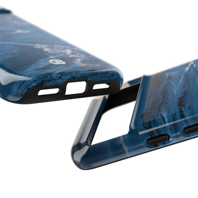 Arctic Moon Drift · Tough Phone Case for Pixel ·  Blue
