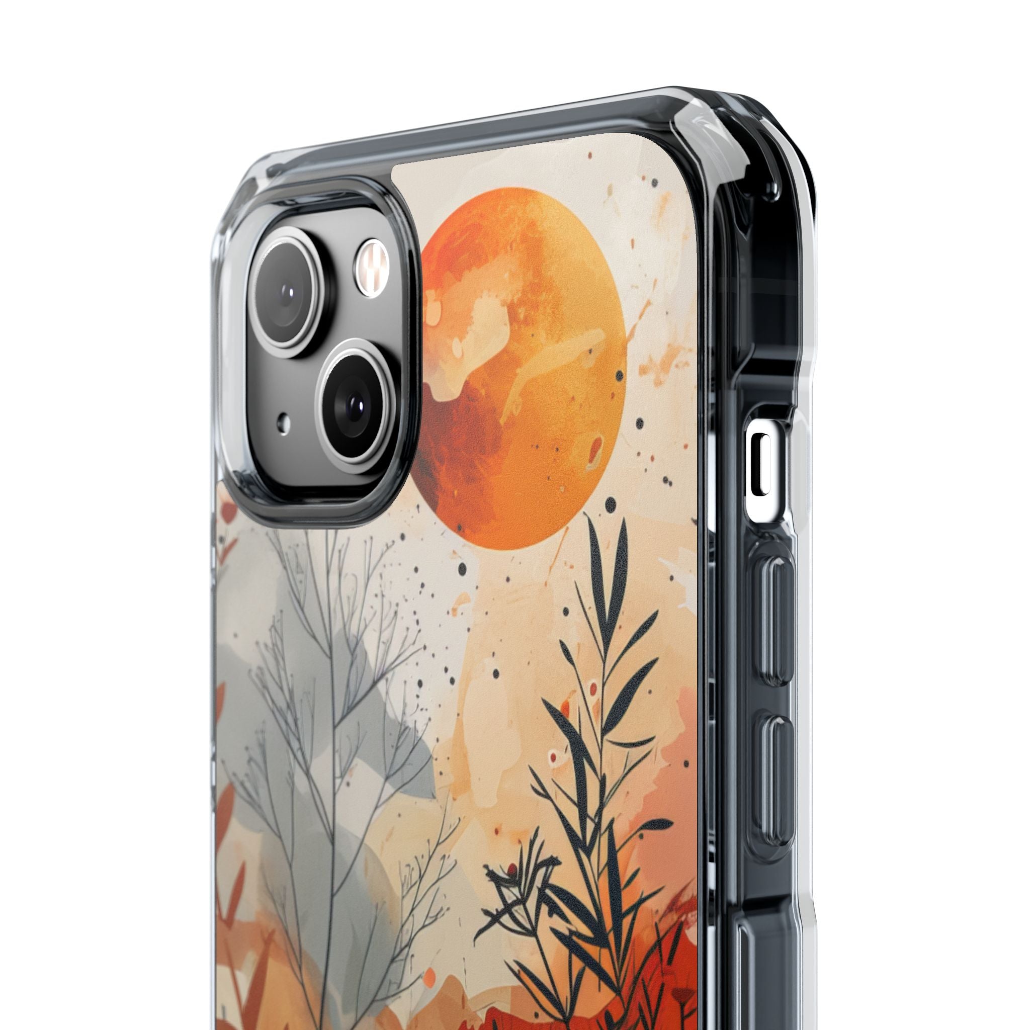 Orange Solstice iPhone 14 Plus Case - Impact
