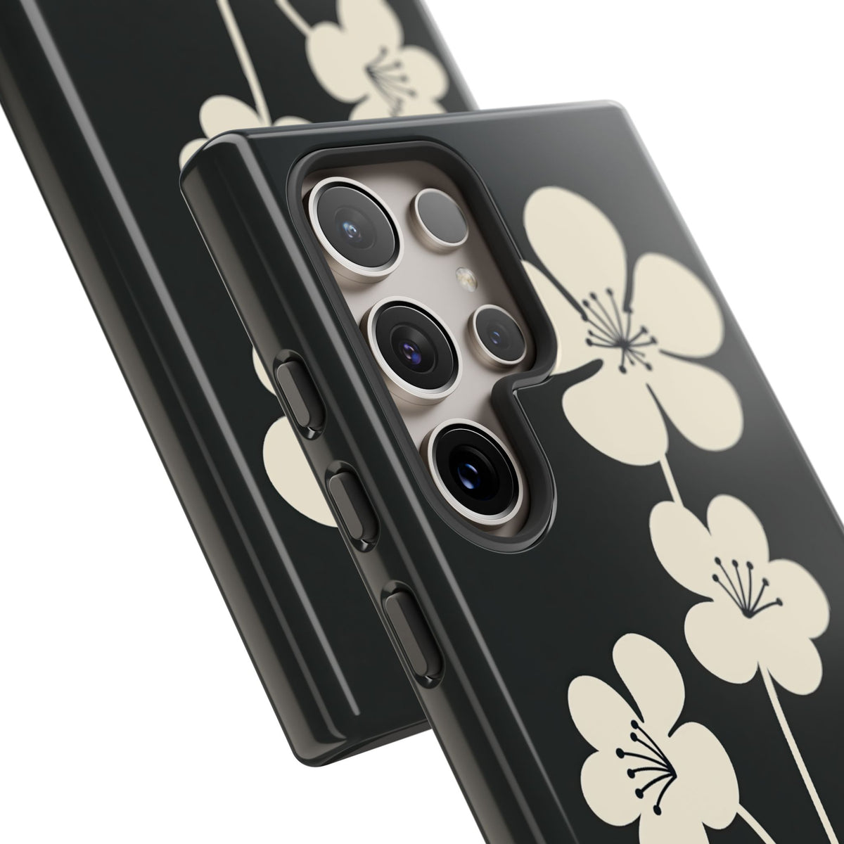 Nordic Blossom · Tough Phone Case for Samsung · Black