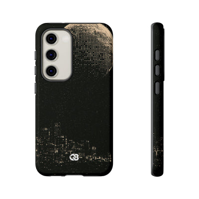 Lunar Metropolis Nocturne · Tough Phone Case for Samsung · Black