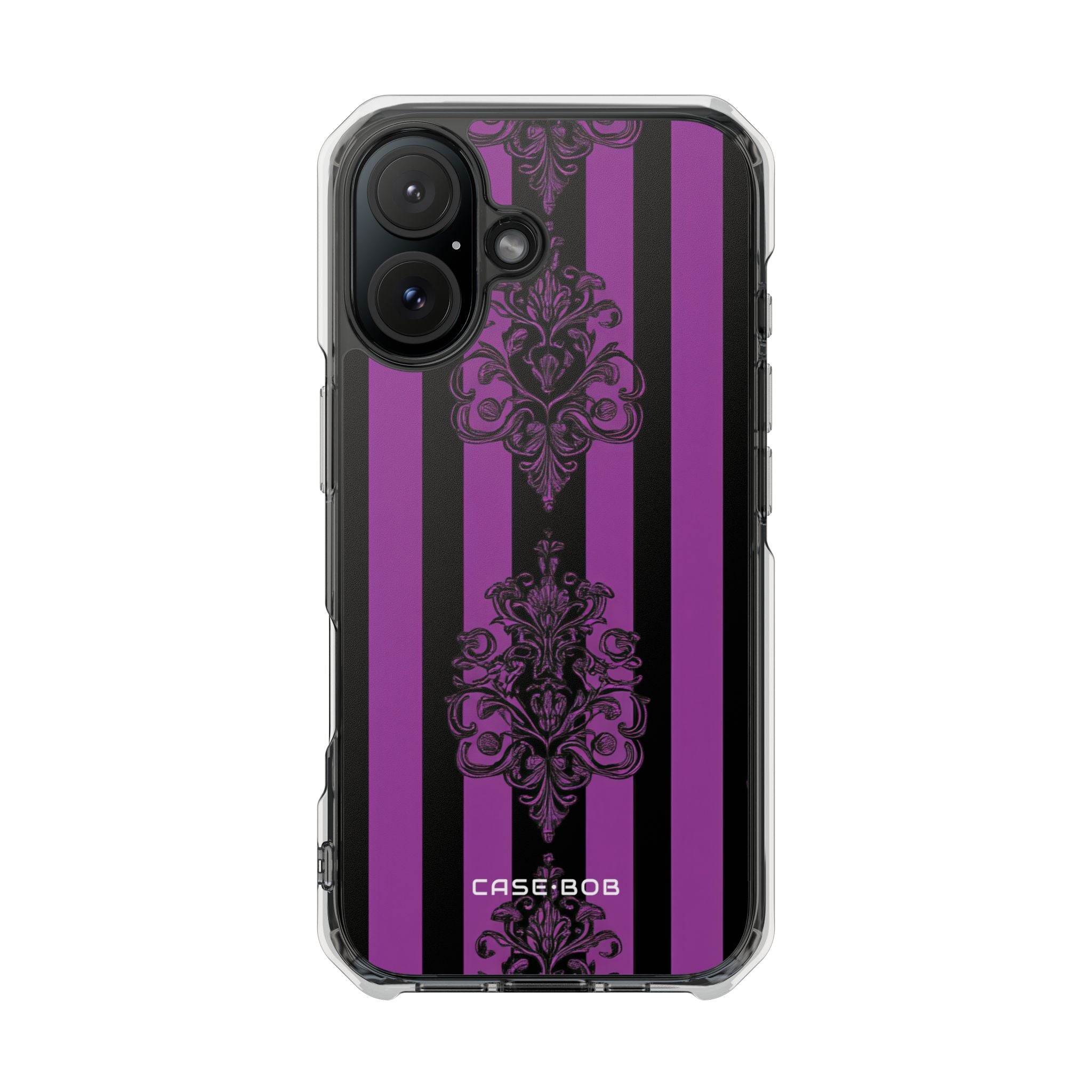 Damask Elegance Purple iPhone 16 Case - Impact