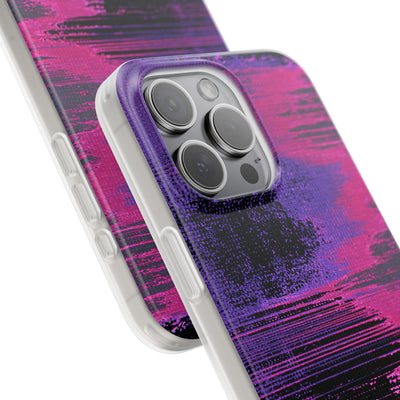 Neon Signal Shift · Lite Phone Case for iPhone ·  Purple