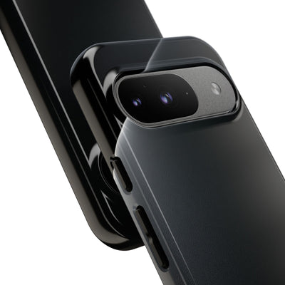 Black Tough Phone Case for Google Pixel - Obsidian Lunar Arch