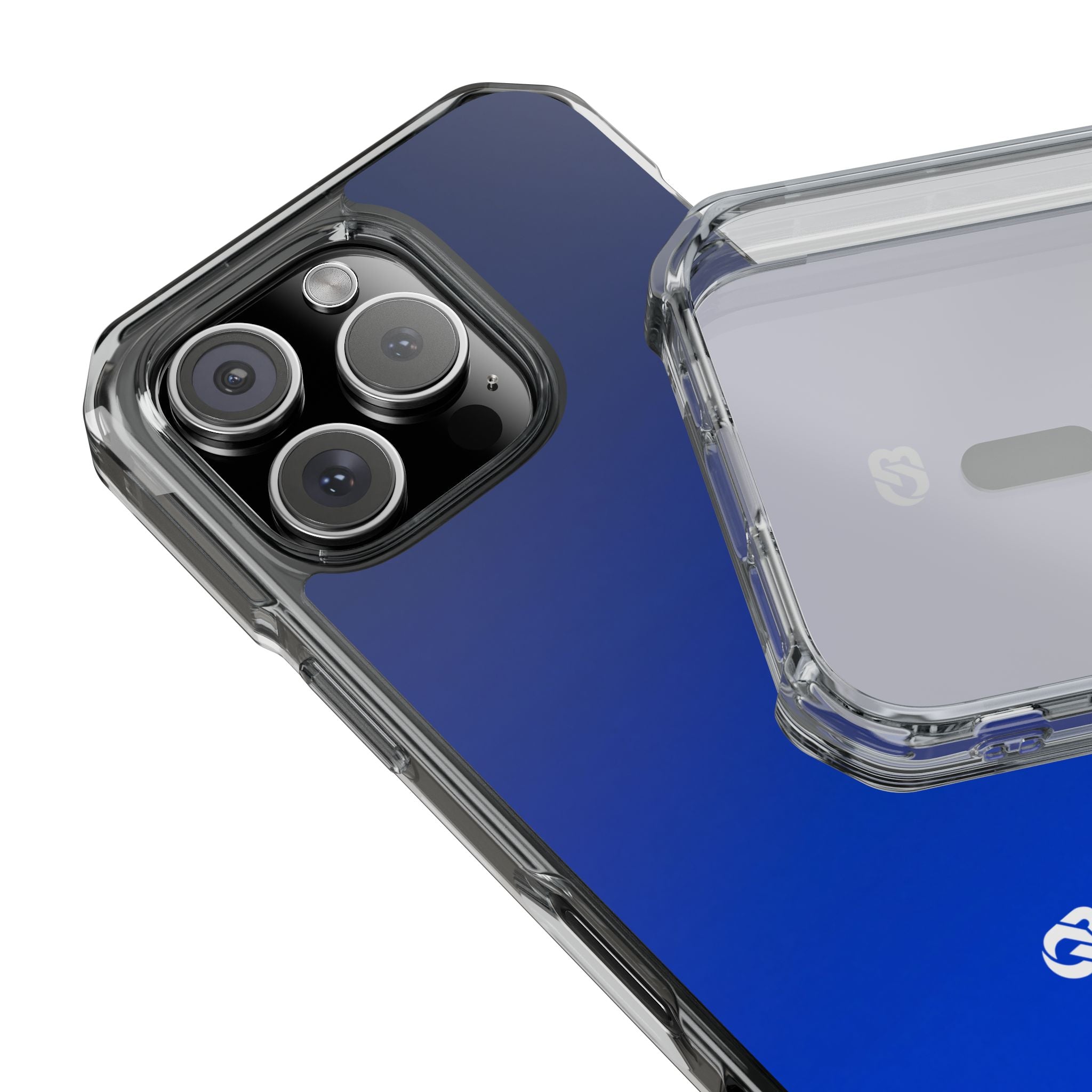 Blue Impact MagSafe Phone Case for iPhone - Cobalt Depth Shift
