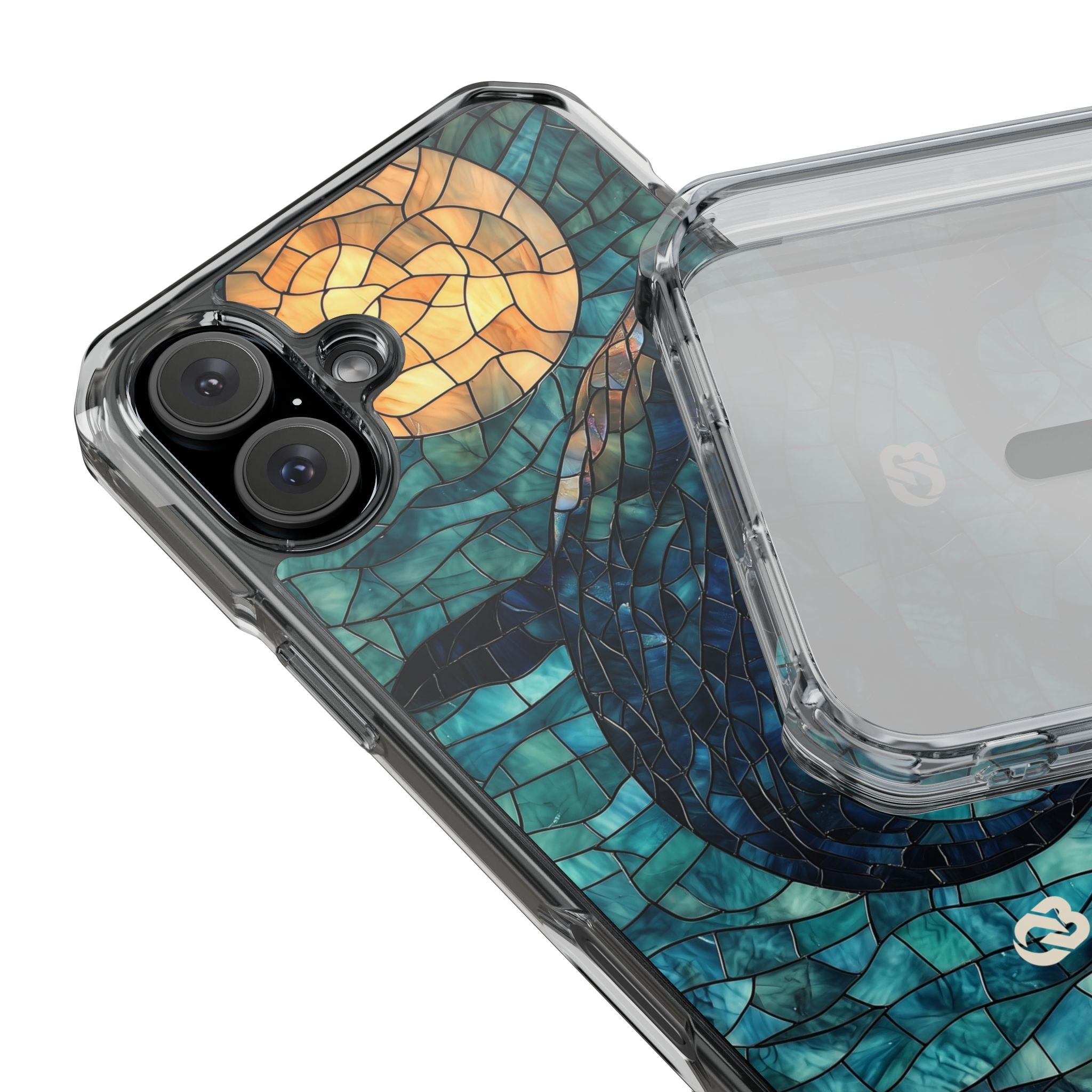 Stained Moon Whale · Impact Phone Case for iPhone · Magsafe