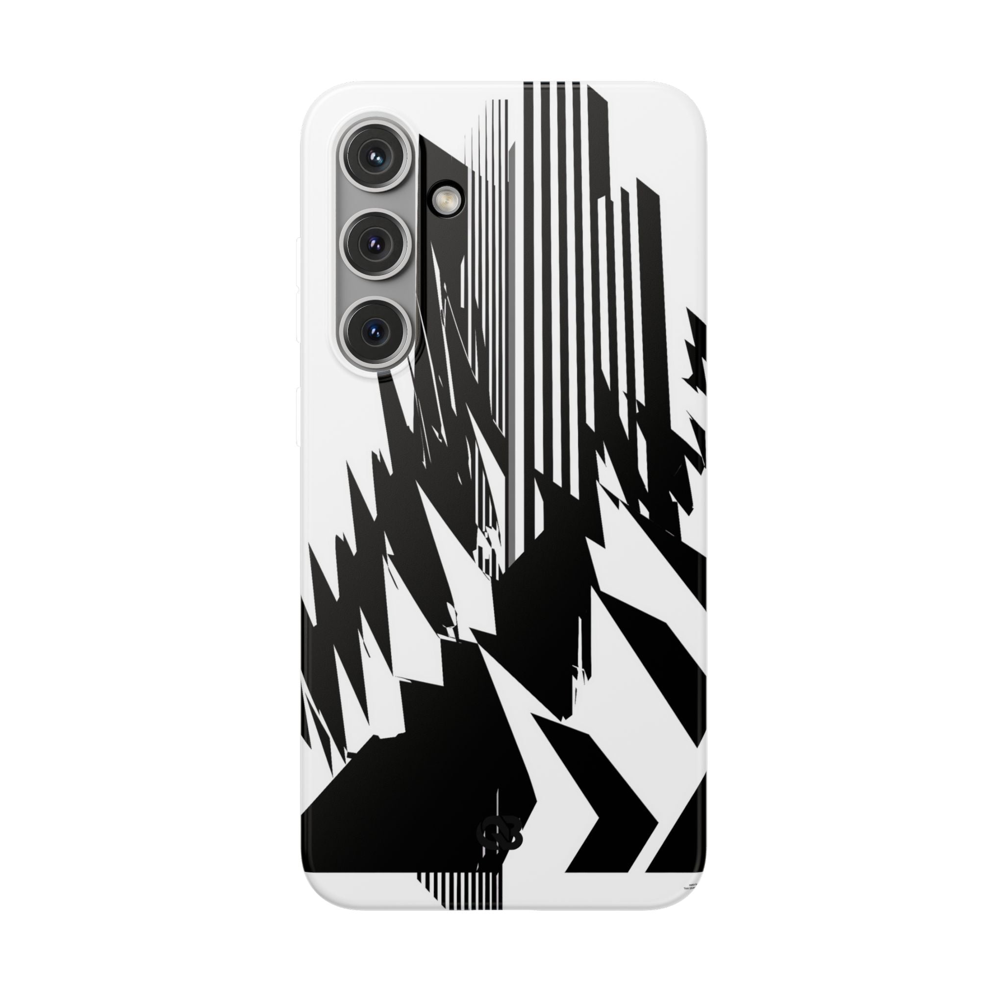 White Lite Phone Case for Samsung - Shattered Vector Spire